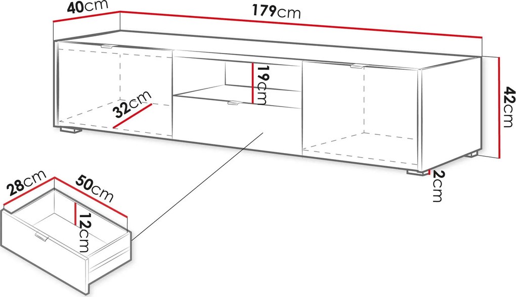 ТВ мебели Cyliza