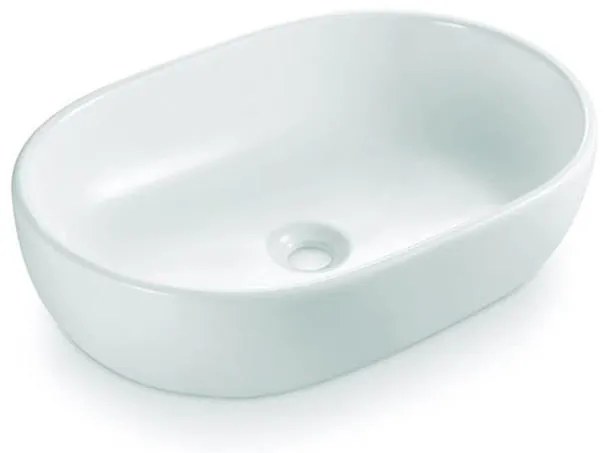 Bathco 4037 - Мивка за плот TOULOUSE 59 x 41,5 см, порцелан, бяла