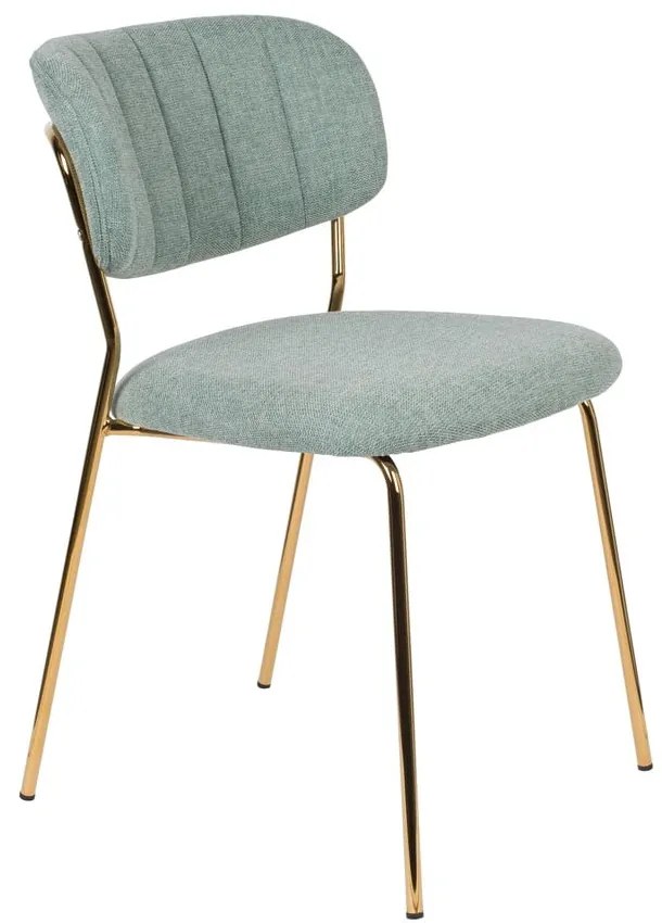 Светлозелени трапезни столове в комплект от 2 броя Jolien - White Label