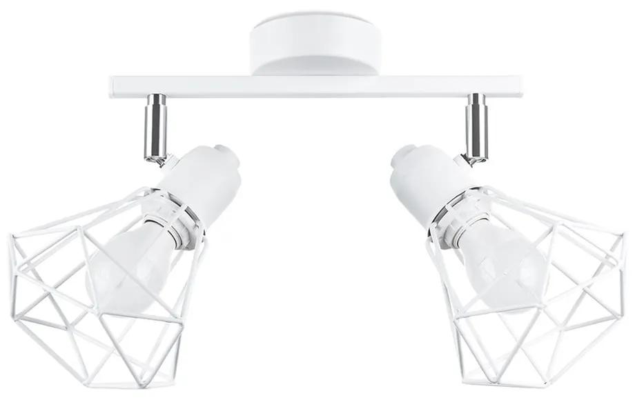 Бяла лампа за таван ø 10 cm Varpu - Nice Lamps