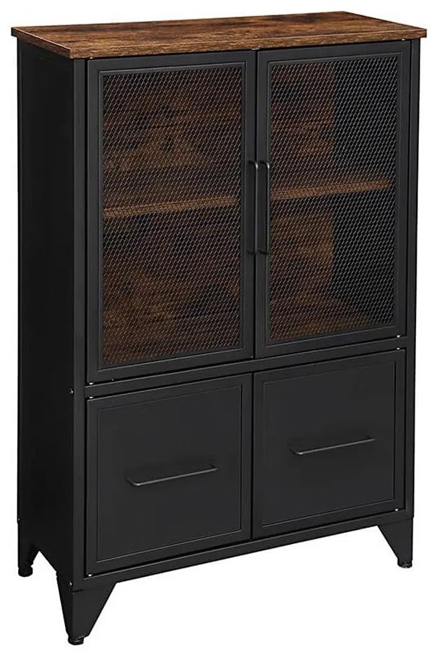 Скрин FIRA черен/кафяв