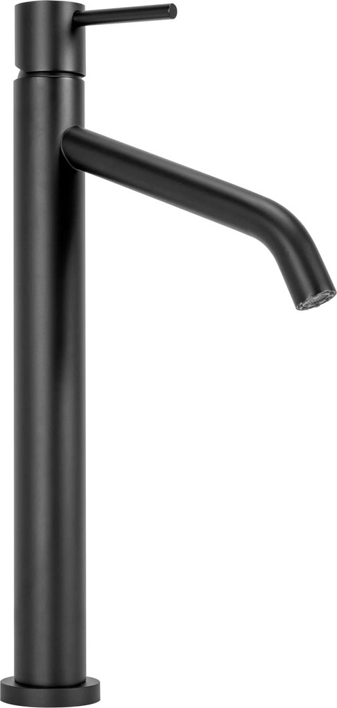 Смесител за мивка Rea Level Black High