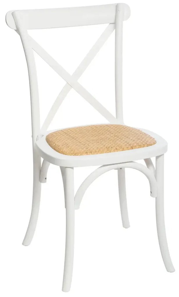 Трапезен стол atmosphera Isak, Дъб - Бял