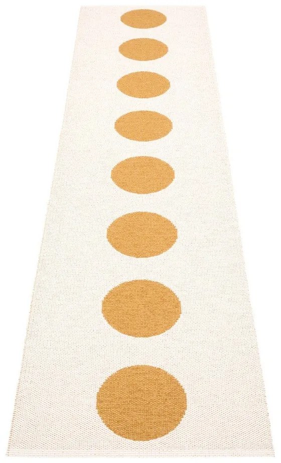 Пътека за открито и закрито в цвят жълта охра 70x300 cm Vera Ochre – Pappelina