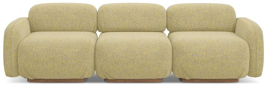 Жълт модулен диван 270 cm Ailani – Makamii