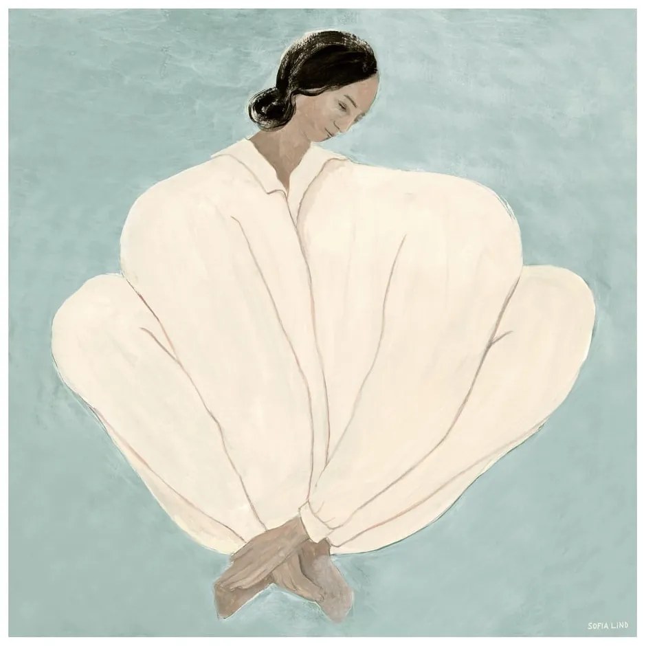 Постер 70x70 cm Meet Me At Jaurés – Sofia Lind – The Poster Club