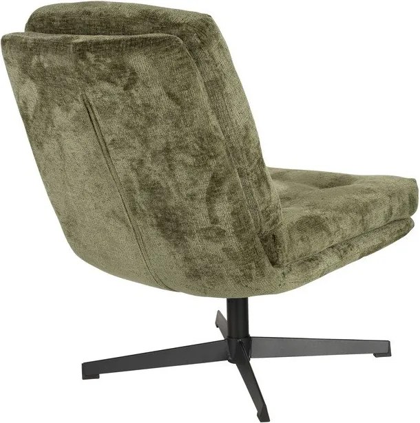 Зелено въртящо се кресло Kai – White Label