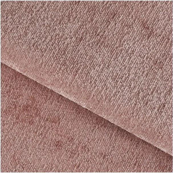 Розов шенилов разтегателен диван с място за съхранение десен ъгъл 223 cm Fabillo – ELTAP