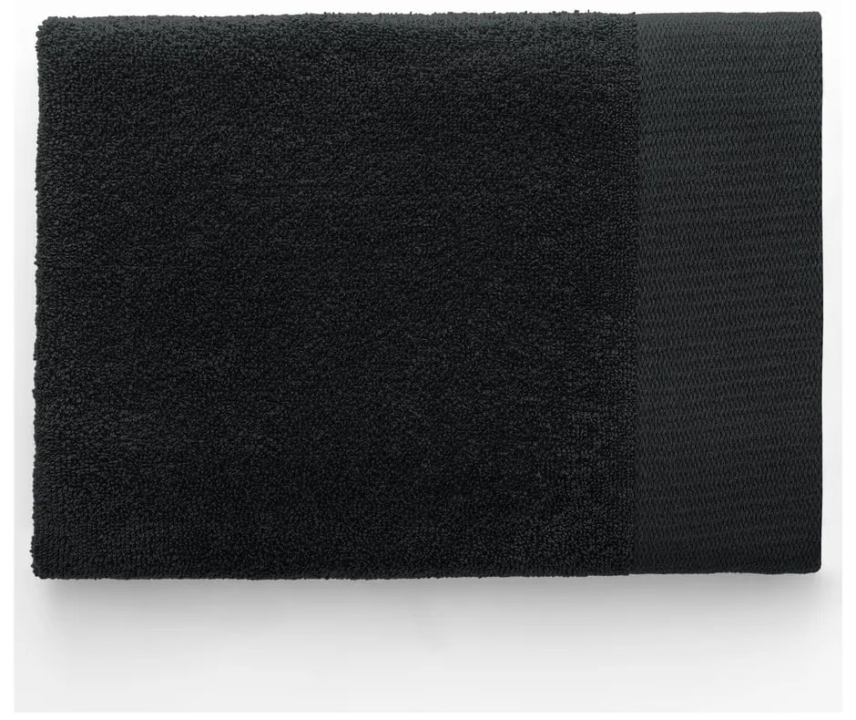 Черна памучна кърпа от тери 50x100 cm Amari – Restilo