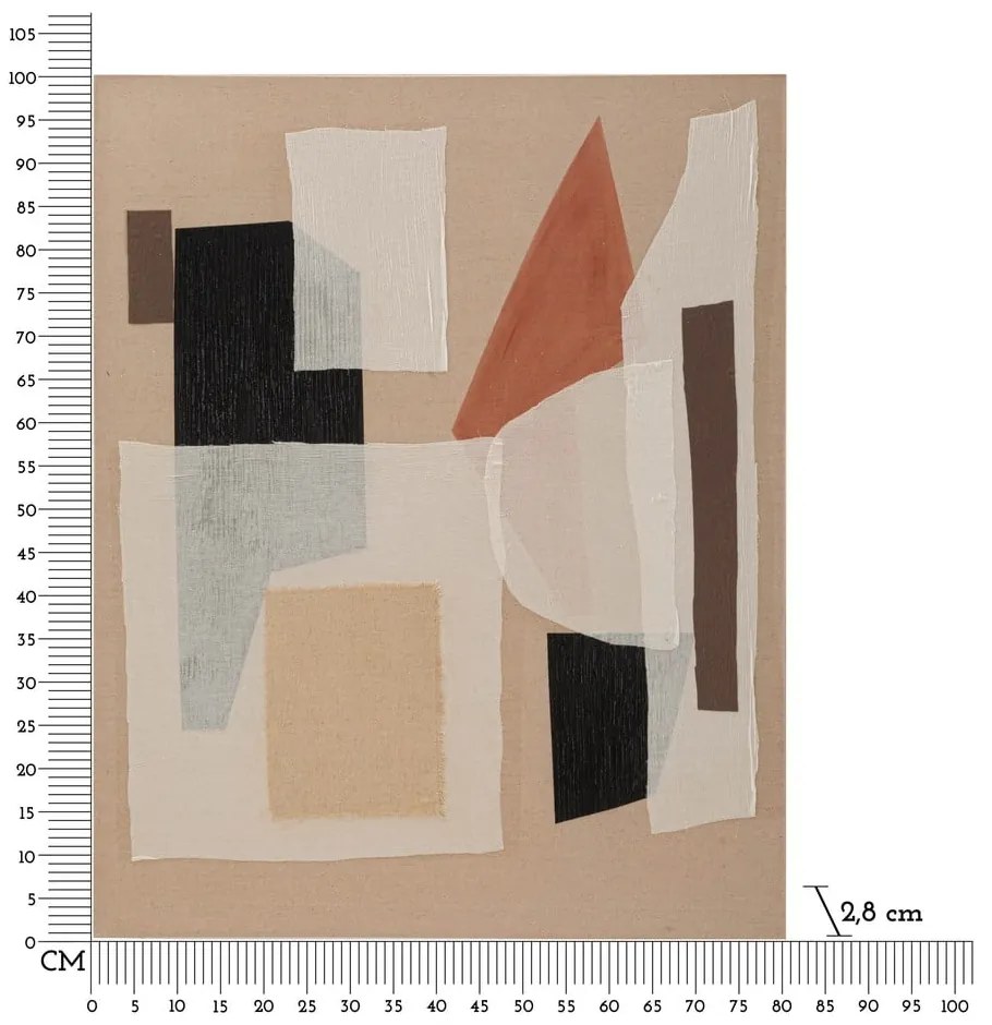 Ръчно рисувана картина 80x100 cm Redy – Mauro Ferretti