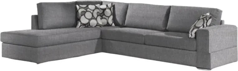 Ъгъл диван Must-Right-295φ 230β cm.-Light gray