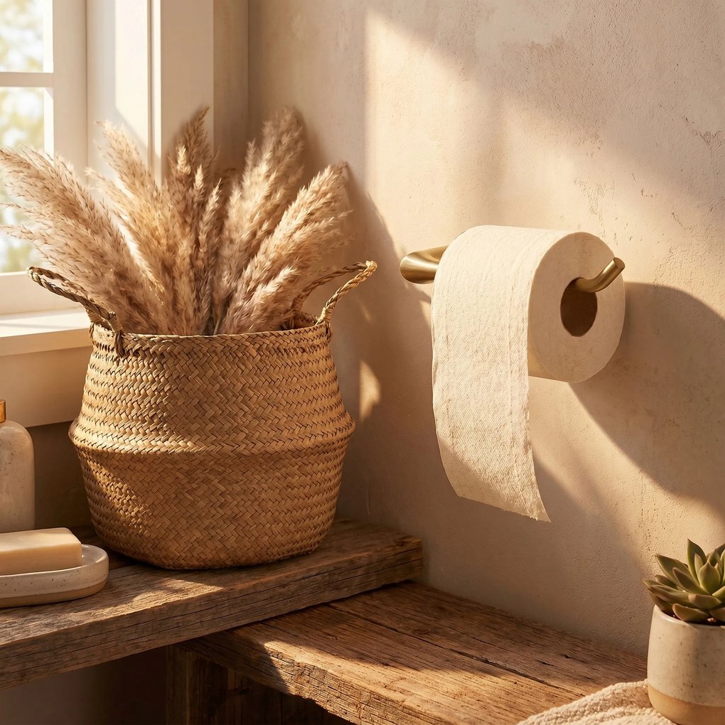 Поставка за тоалетна хартия 16205 VIBE Brush Gold