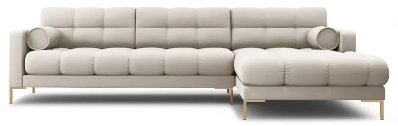 Бежов ъглов диван (десен ъгъл) Bali – Cosmopolitan Design