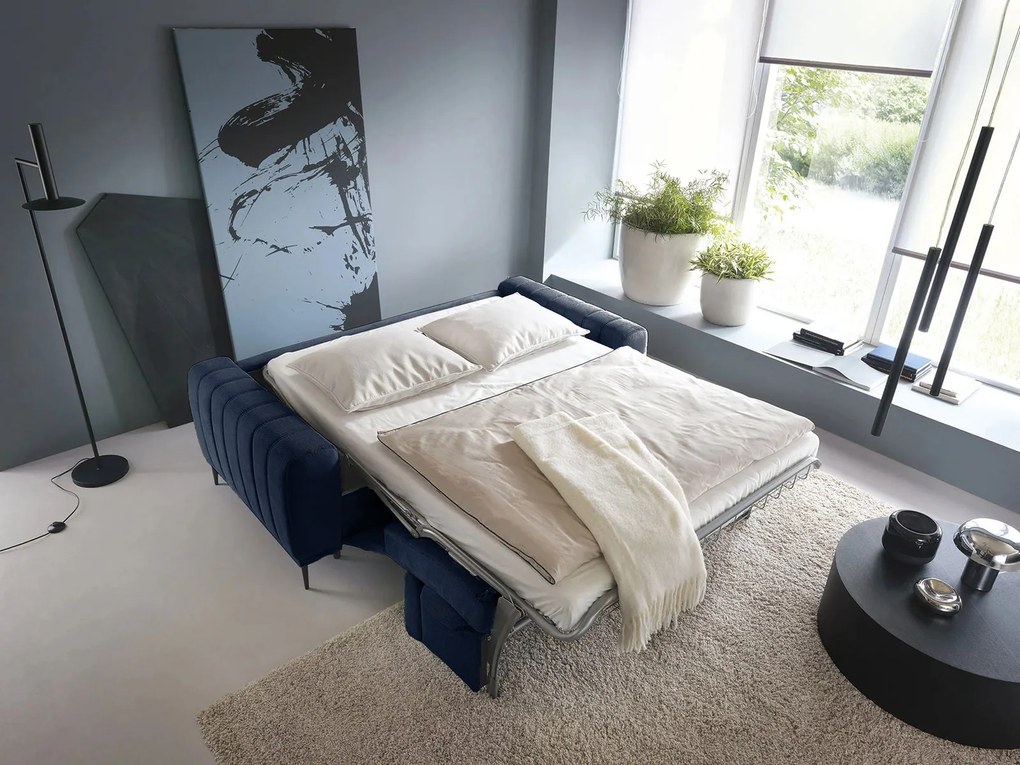 Диван Елизия двуместен-Тъмно Син