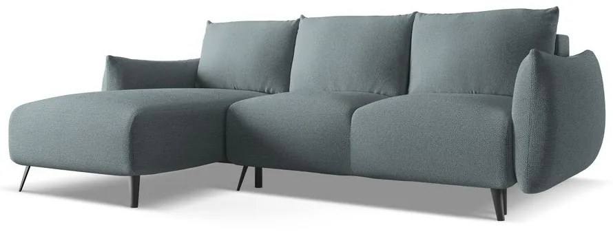 Светлосин ъглов диван (ляв ъгъл) Malie – Makamii