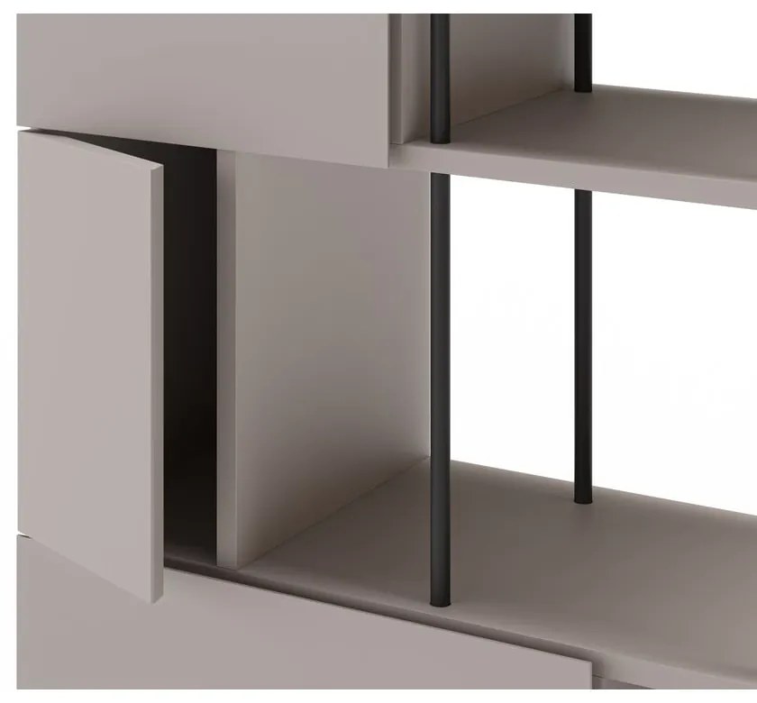 Кремава библиотека 84x175 cm Perla – Marckeric