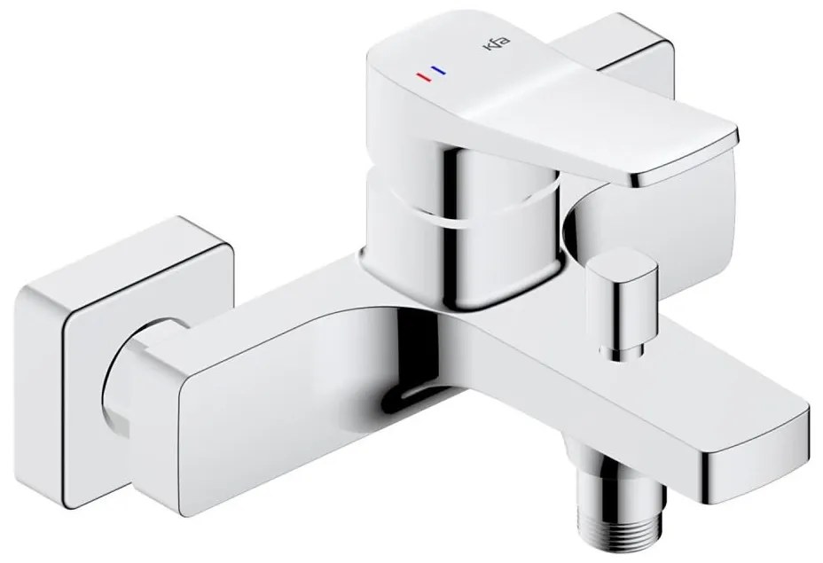 KFA Armatura 4524-010-00 - Смесител за вана MALAGA, лъскав хром