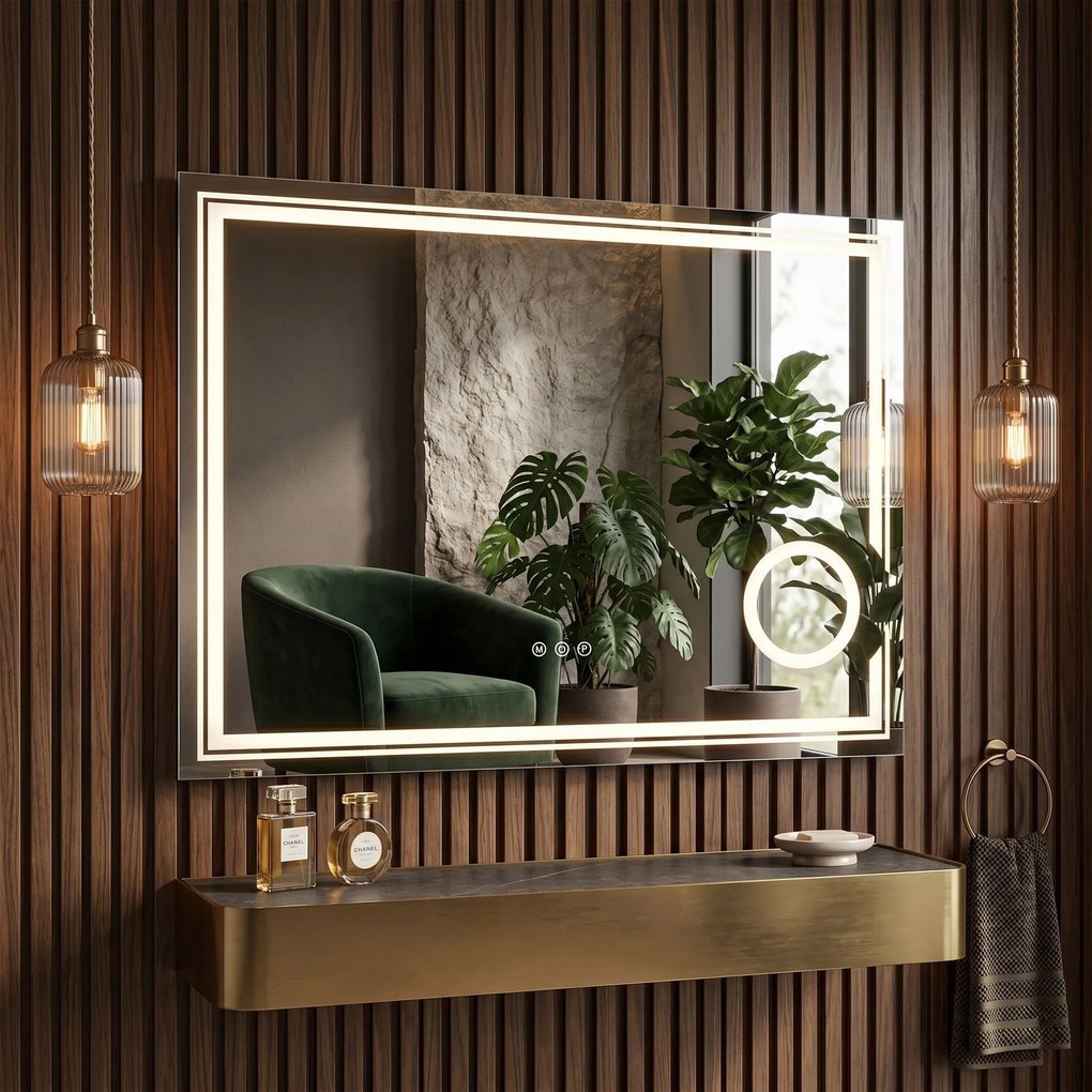 Огледало LED 80x60cm HAVEN