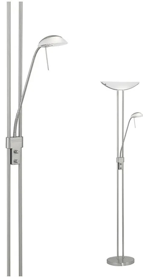 Резервен стъклен абажур Eglo - Baya 85971 - дъно, четене бял