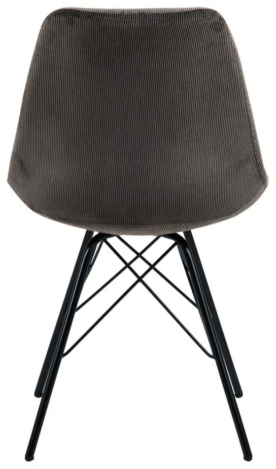 Тъмно сив трапезен стол Eris - Actona