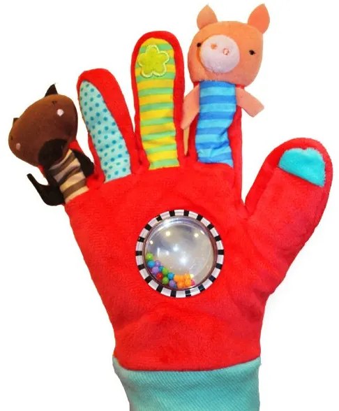 Eurekakids - Забавна ръкавица с кукли