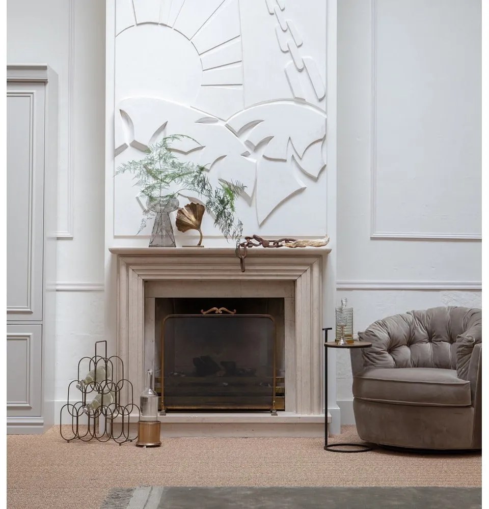 Метална кръгла странична масичка 26x26 cm Position – WOOOD