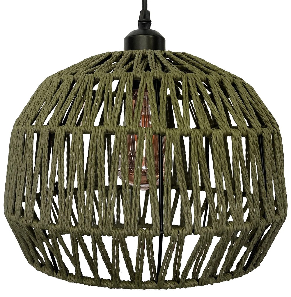 Lampa zielona Boho APP1293-1CP