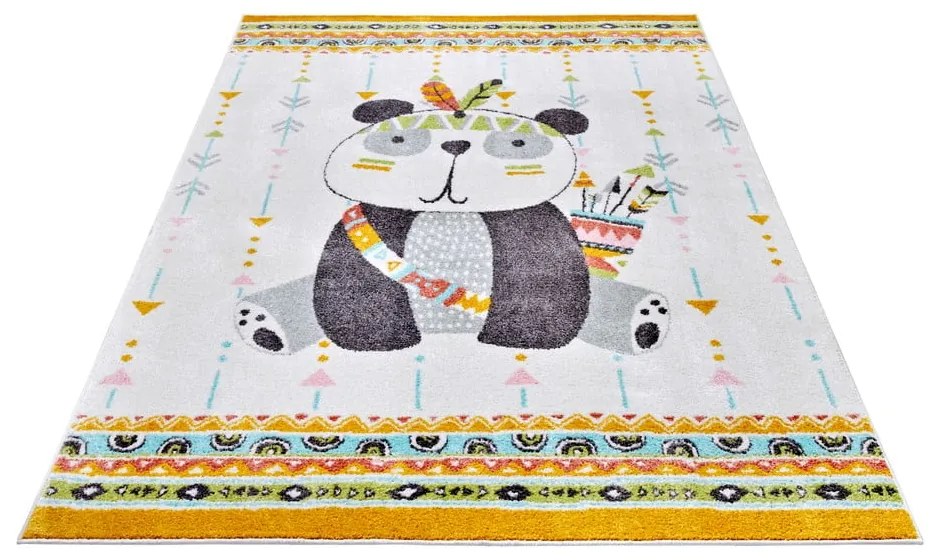 Кремав детски килим 160x235 cm Panda - Hanse Home