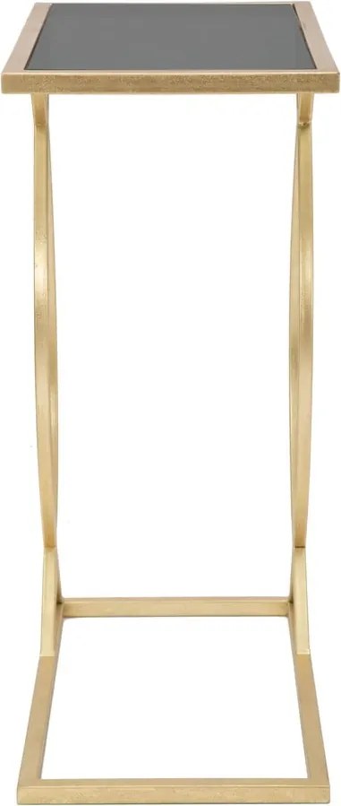 Масичка за кафе със стъклен плот 25,5x45,5 cm Glam - Mauro Ferretti