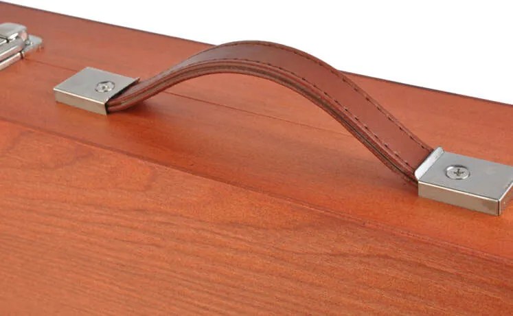 Професионален куфар за рисуване и живопис от дърво, 177 части за творчество MAALEO