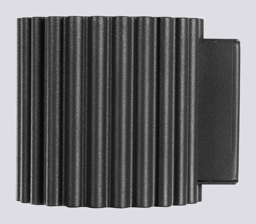 Черна стенна лампа ø 10 cm Zora – Sollux