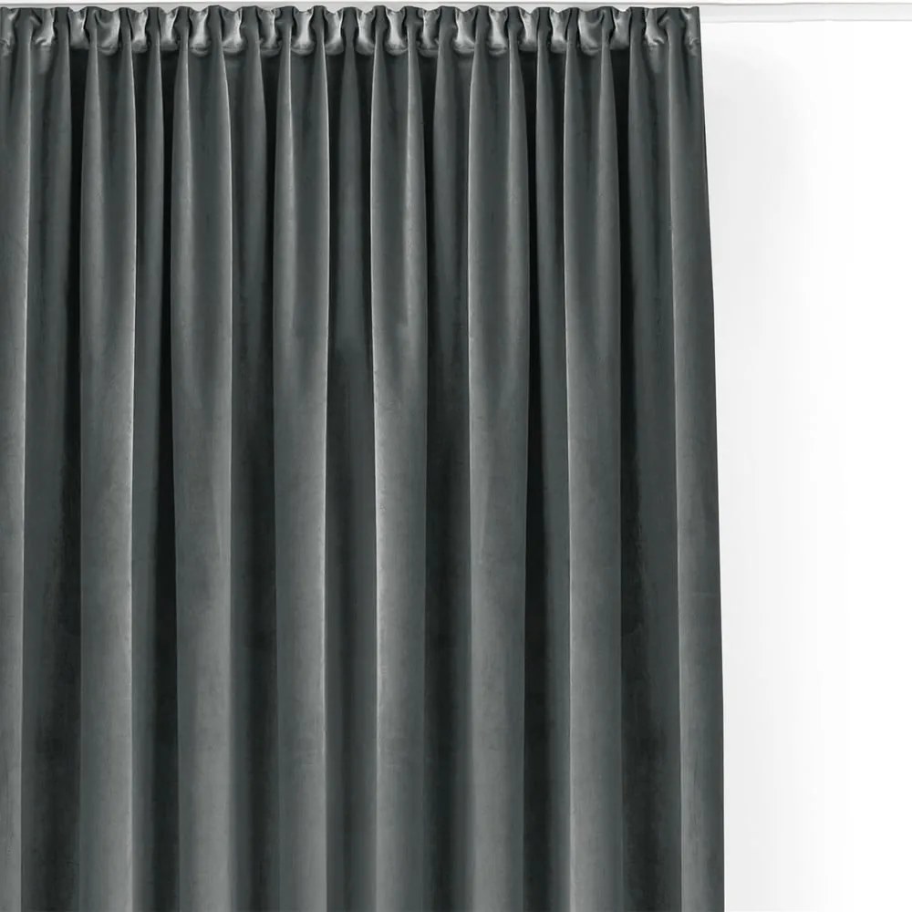 Тъмносива затъмняваща завеса 200x175 cm Velto – Filumi