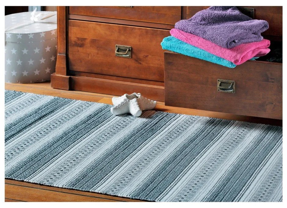 Сив килим, подходящ за употреба на открито , 70 x 100 cm Runö - Narma