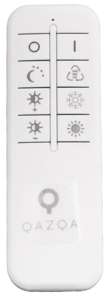 Дизайнерска таванна лампа бяла с тъмно сиви кръгове вкл. LED димируема - Taylor