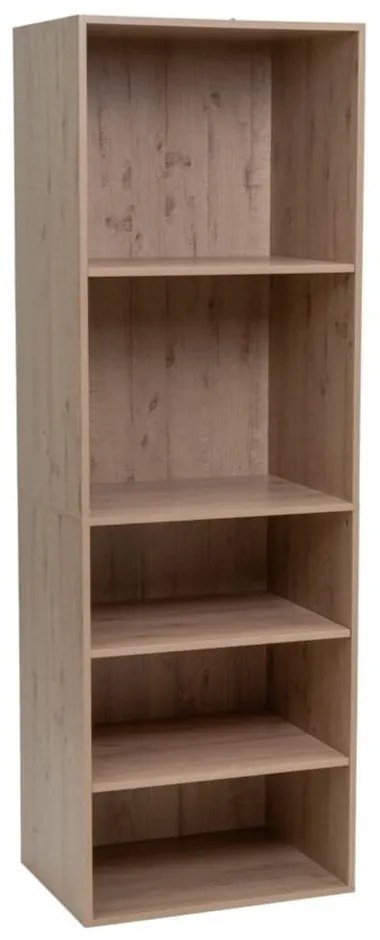 Отворен модулен шкаф от декор от дъб в естествен цвят 60x180x45 cm Modular – Casa Selección