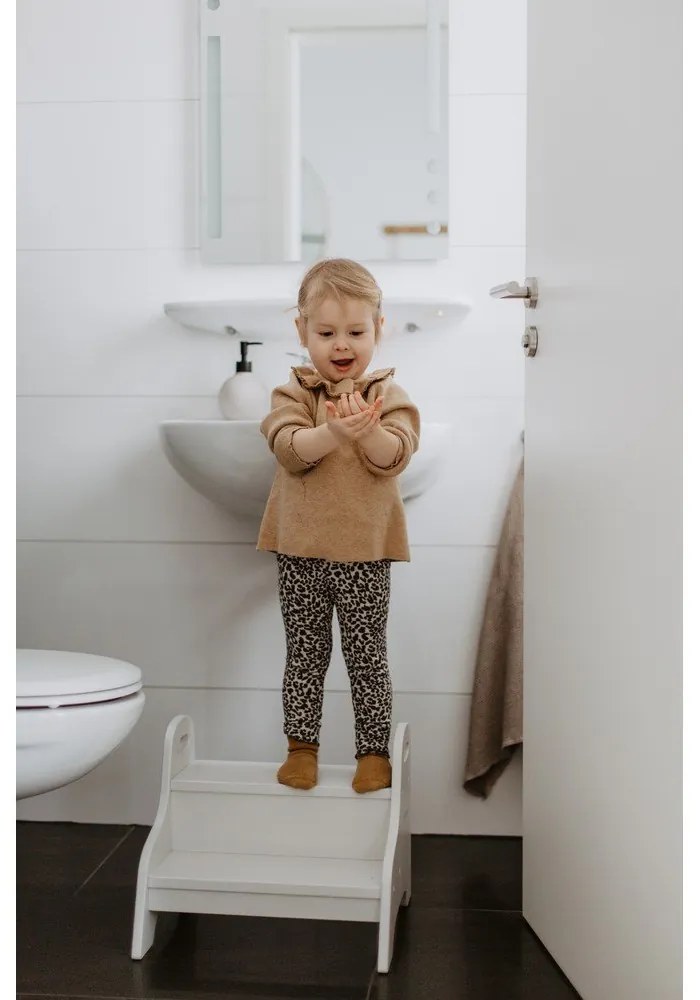 Светлосива подвижна стълба Light grey – Kindsgut