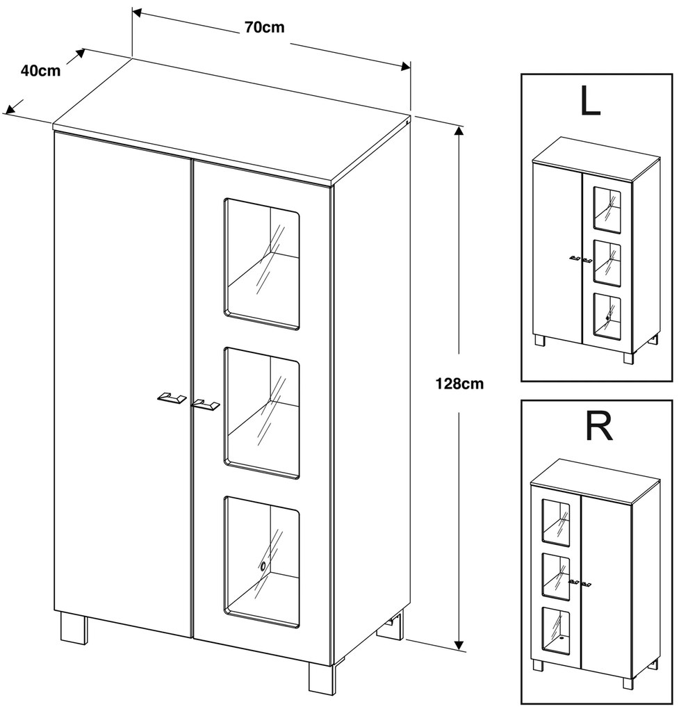 Дисплей шкаф Emmy