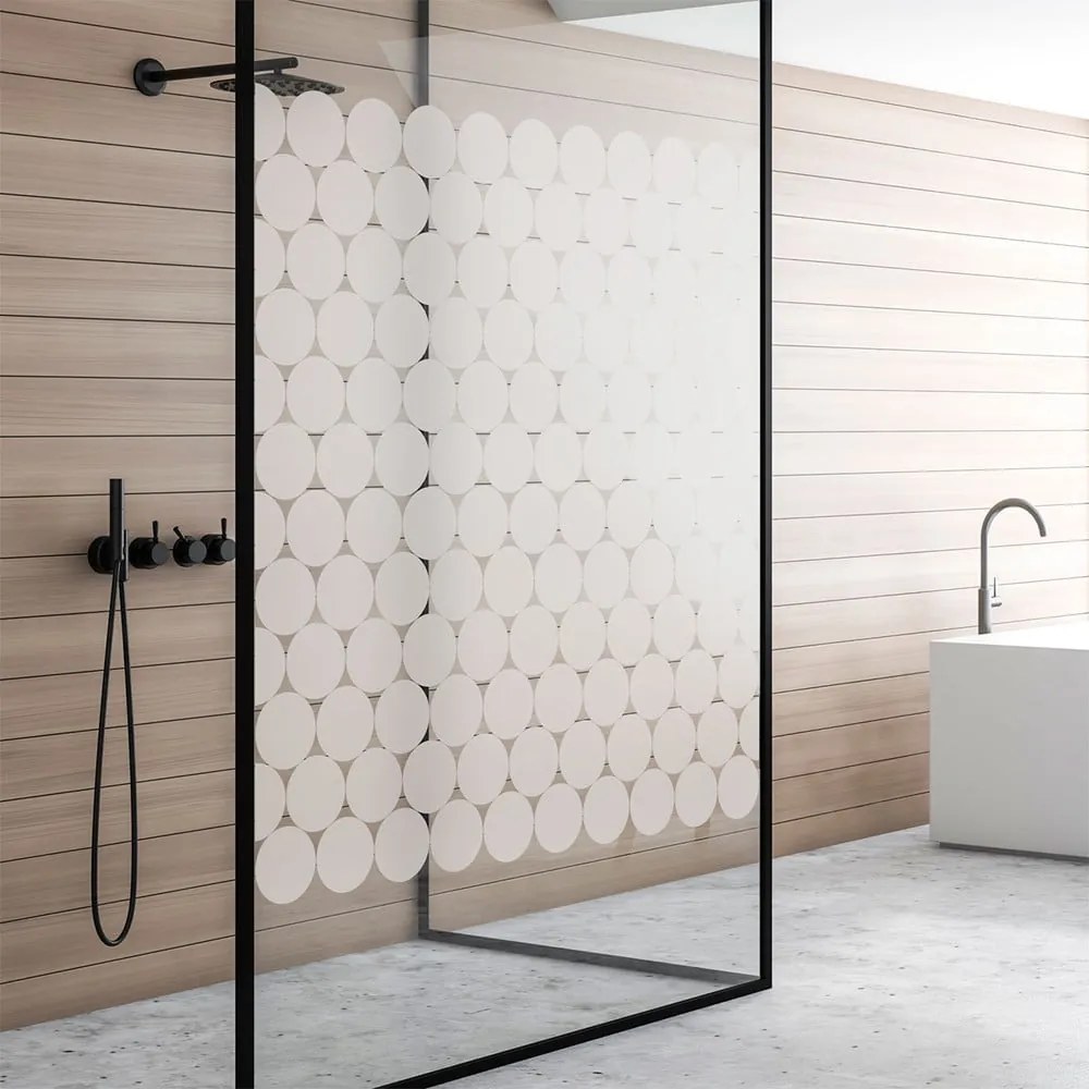 Стикери в комплект на прозореца 50 бр. 10x10 cm Clackout Circle – Ambiance