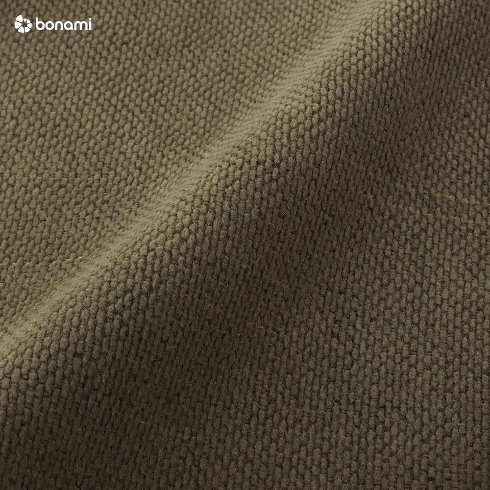 Зелено двойно тапицирано легло с място за съхранение с включена подматрачна рамка 160x200 cm Lupine – Micadoni