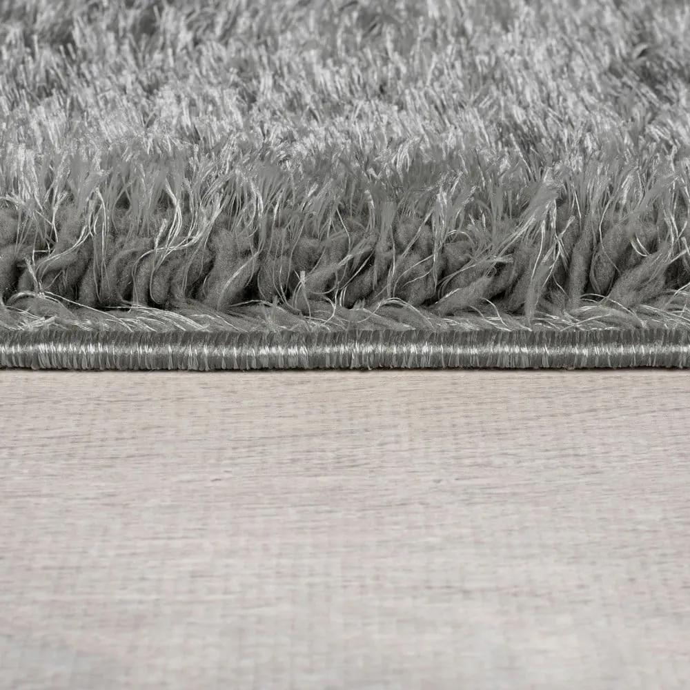 Сив килим от рециклирани влакна 80x150 cm Velvet – Flair Rugs