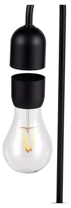 Черна настолна лампа (височина 36,5 cm) Evaro - Gingko