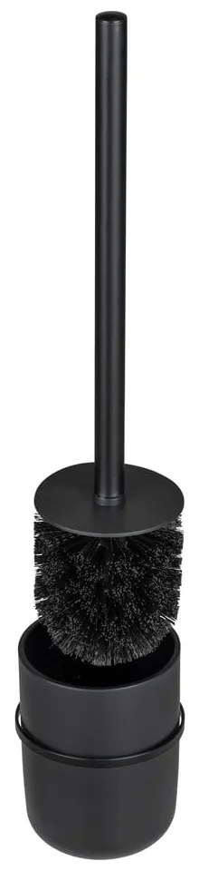 Черна самоносеща пластмасова четка за тоалетна Carpino - Wenko