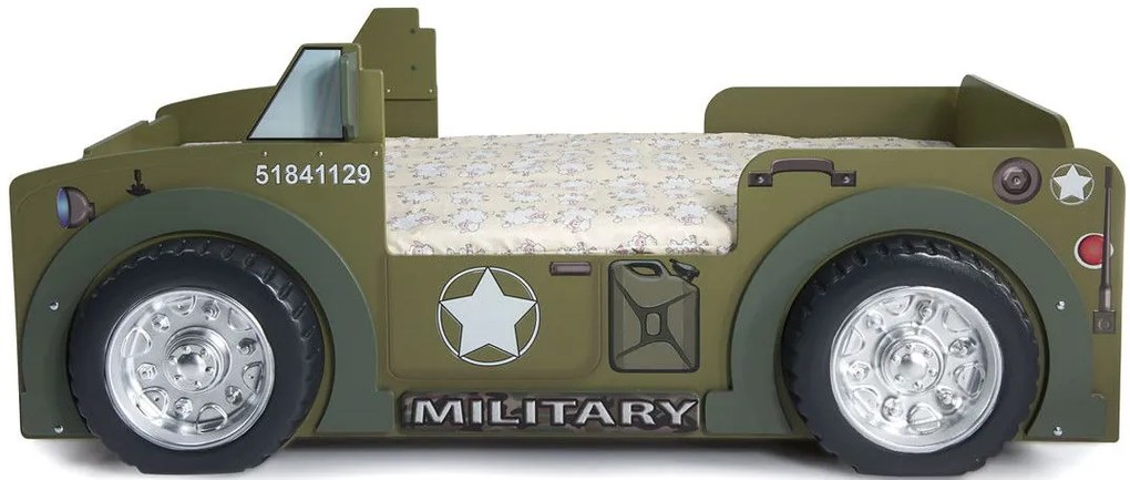 Детско легло Jeep-Prasino