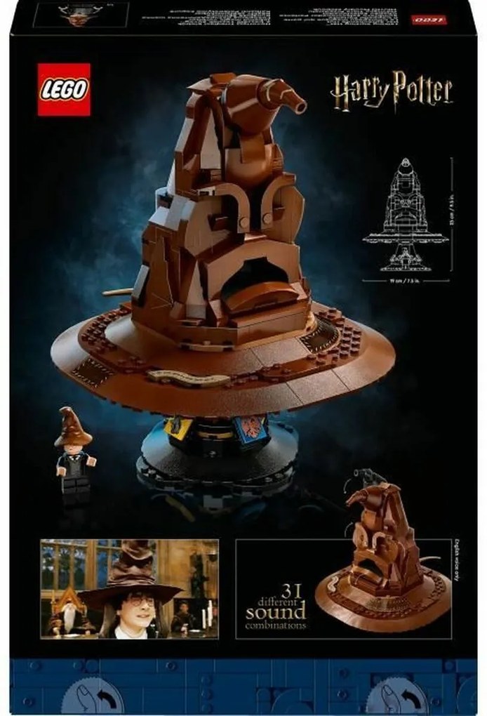 Строителна Игра Lego Harry Potter 76429 The Sorting Hat that Talks Многоцветен