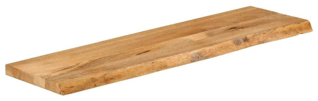 370494 vidaXL Плот за маса, жив ръб, 120x40x3,8 см, масивно дърво манго