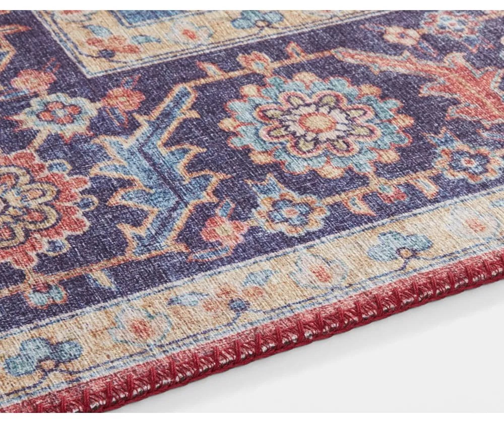 Червен и лилав килим , 120 x 160 cm Anthea - Nouristan