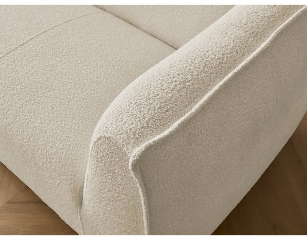 Бежов диван от прежда с примки от букле 242 cm Giorgia – Bobochic Paris