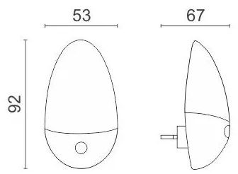 Нощна лампа LED 5910