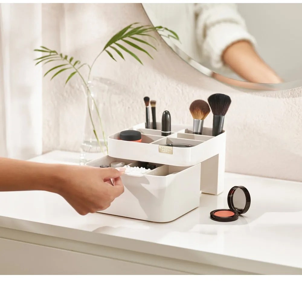 Кремав козметичен органайзер с чекмедже Viva - Joseph Joseph