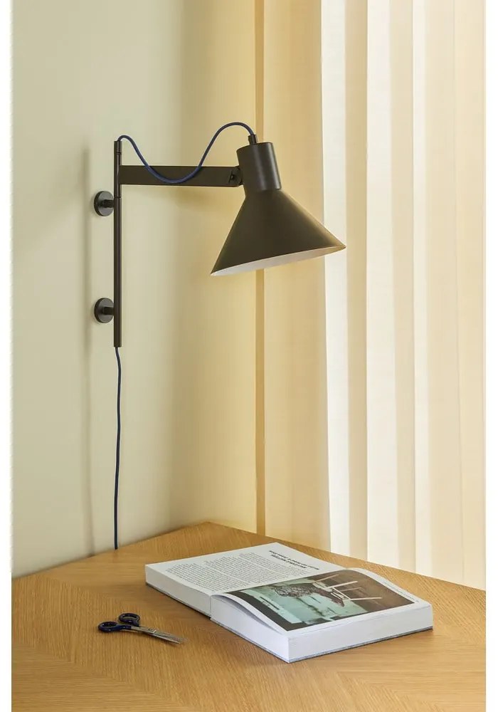 Кафява стенна лампа Studio – Hübsch